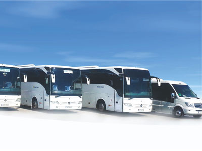 Rent a bus Athens-Luxury coach and minibus in Athens, Greece